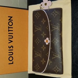 Louis Vuitton Emilie Bloom Long Wallet, FIRM PRICE